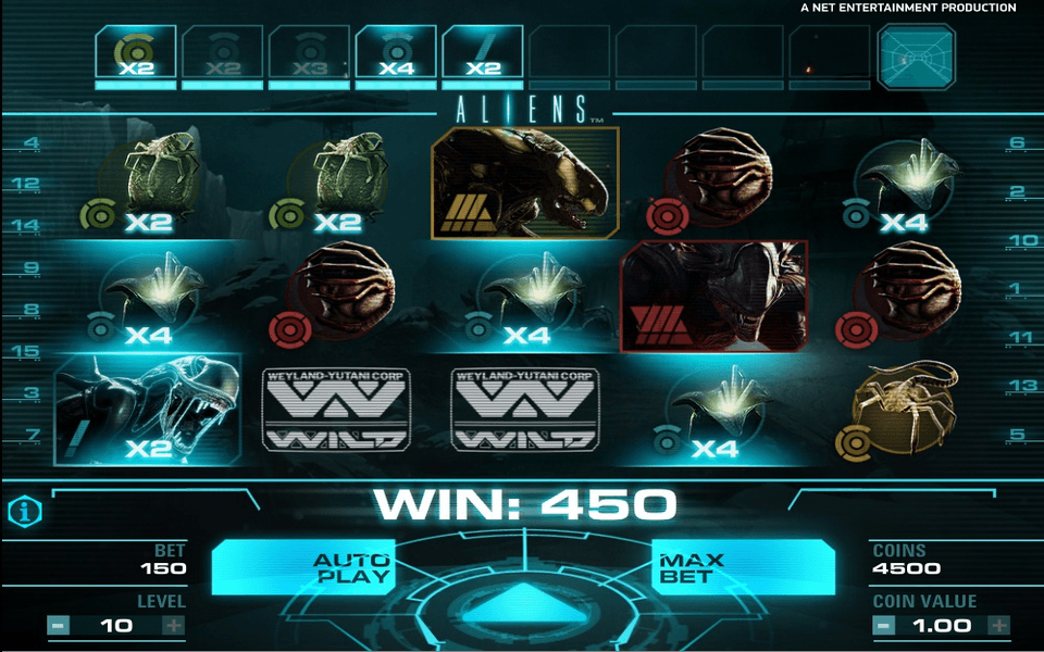 Aliens Game Screenshot